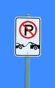 no parking signage